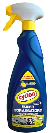 CYCLON Super desengrasante profesional elimina de forma profesional la suciedad y la grasa más resistente, 750 ml