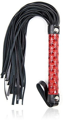 boowhol látigo piel Fusta Diamante Patrón Fusta erótico Etapa Requisiten flogger Cosplay Sex de juguete Bondage SM