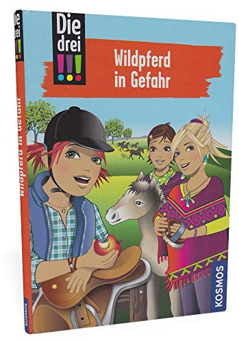 Die drei !!! – Wildpferd in Gefahr | personalisiertes Kinderbuch ab 8 Jahre - Persönliches Geschenk