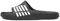 shoezone - Barrington Adults Black Stripe EVA Slider - Size 10 UK - Black