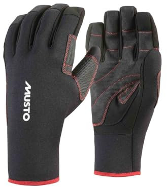 Musto, Segelhandschuhe, Performance Allwetterhandschuhe, schwarz S