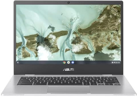 ASUS Chromebook 14 CX1400 Full HD Chromebook (Intel Celeron N4500, 4GB RAM, 64GB eMMC, Google Chrome OS) (Renewed)
