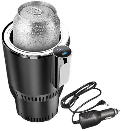 Scaldabagno per auto, portabevande per auto,Dispositivo di raffreddamento porta bottiglia d'acqua 2 in 1 per auto - Espansore per tazza per auto antiscivolo, portabevande per auto, portabottiglie per