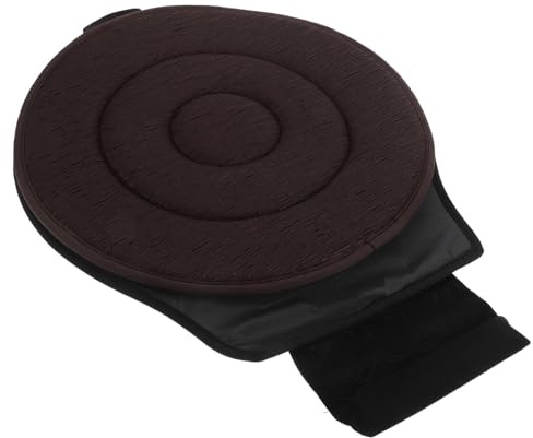 Amosfun Cojín de Asiento Giratorio para Coche 360° Cojín de Silla para Ancianos y Embarazadas Cómodo y Ergonómico para Uso en Múltiples Vehículos y Temporadas