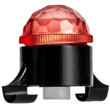 Haodream Indicateurs de morsures Équipement de pêche en Plein air Canne à pêche de Nuit Pointe Lumineuse Morsures Appâts Lampe d'alarme Installation Facile Alarme de pêche avec indicateurs LED