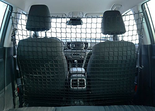 Ferocity Universaler Auto Netz Haustier Barrier Sicherheitsnetz Rücksitz Barriere Trennnetz 110x135 cm [058]