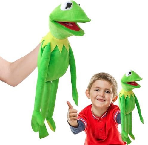 ACTOYS Marionette da Mano, Marionette a Forma di Animale per Bambini, Burattini da Mano per Bambini, Pupazzo di Peluche Natale, Pasqua, Regali di Compleanno per Raccontare Storie, Insegnare