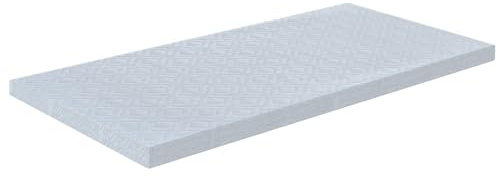 Baby Mattress Cot Crib Anti Allergy Breathable Quilted Fiber Size (89x38cm)