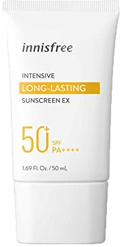 Innisfree - Crème solaire EX intense longue durée 50 ml.