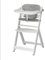 Bebeconfort Timba + Sitzkissen, Kinderhochstuhl Mitwachsend, 6 Monate - 10 Jahre, bis 30 kg, Hochstuhl Baby, Abnehmbares Tablett, Verstellbarer Sitz/Fußstütze, für Timba Baby, White + Gray Mist