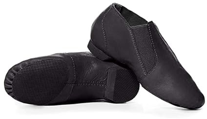 Theatricals Adult Side Inserts Jazz Shoes Black 10.0M T7602