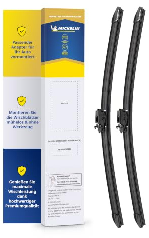 MICHELIN ECO232 vindrutetorkarset Mercedes Benz serie C, GLC och EQC-klass | torkarblad längd 550/550 mm