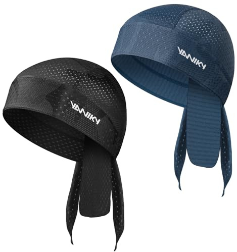 YANIKY Bandana Unisexe MTB - Protection UV & Respirable - Bord Inférieur Élastique pour Cyclisme, Randonnée et Moto