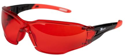 UVtech SLEEP-X2 100 % blåljusfilter och grönt ljusfilter röda glasögon datorglasögon PC gaming bluelight filter UV blått ljusblockerande glasögon anti-kvinnor män