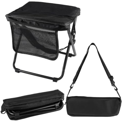 32 x 28 x 30 cmTabouret Pliable et Portable avec Sac de Rangement