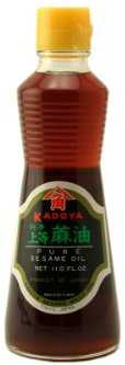 Kadoya Pure Sesame Oil, 11-Ounce Bottle (Pack of 3)