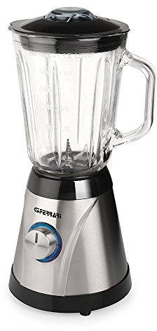 G3 Ferrari G2000500 Frullatore Elettrico, 600 W, 1.5 L, Vetro, Nero