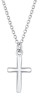 Elli Halskette Damen Kreuz Anhänger Filigran aus 925 Sterling Silber