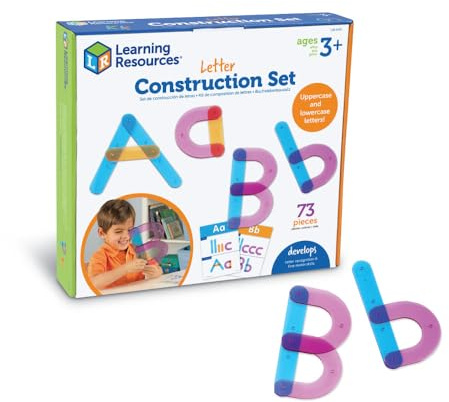 Learning Resources Kit d'activités de Construction de Lettres