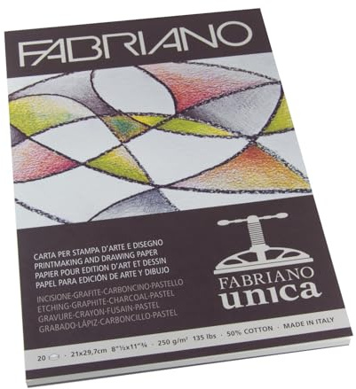 Fabriano Unica Paper Pad, Ivory