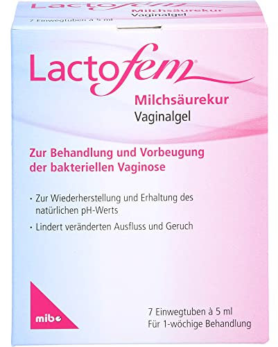 Lactofem Milchsäurekur Vaginalgel, 7X5 ml