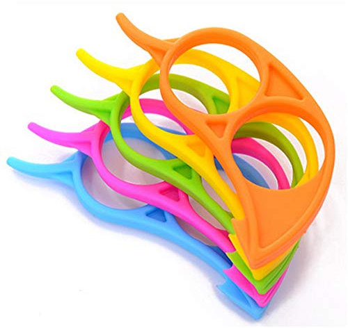 2 Stück Orangen-Grapefruit-Schäler, leicht zu öffnendes Zitrus-Zitronen-Orangen-Schälmesser, Werkzeug Küchengerät für Zitrusfrüchte, Zitrone, Grapefruit, Limette