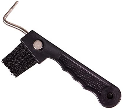 ARBO-INOX Hufkratzer mit Magnet Hufpicker magnetisch mit Bürste