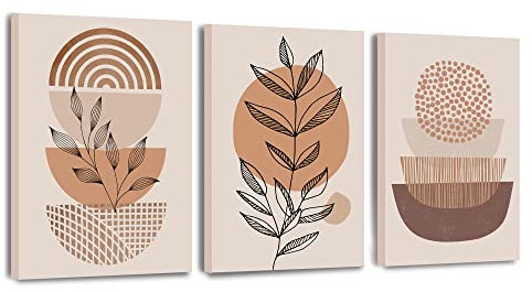 hyidecorart - Cuadro decorativo para pared, salón, geometría, dibujo de traza, minimalismo nórdico