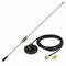 BTECH ICOM Kenwood Midland Yaesu TYT AnyTone Dual Band VHF UHF 136-174MHz 400-520MHz Mobile Radio Antenna with Magnetic Base and PL259 Male Connector