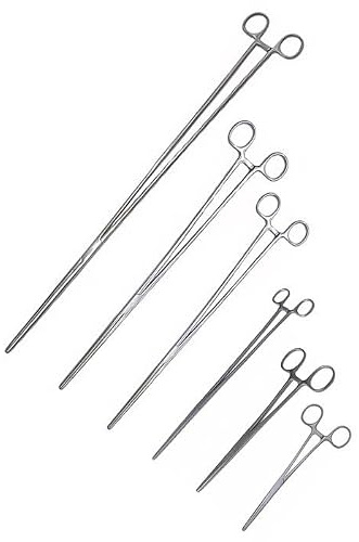 Habistat Reptile Feeding Tongs 40cm (16”) – Lockable Stainless Steel Forceps for Safe Snake & Lizard Feeding – Long Handle Anti-Bite Design for Handling Insects, Rodents & Live Food