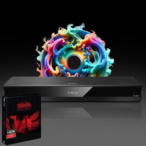 MULTIREGION Blu-ray Player Compatible with Panasonic DP-UB820 MultiRegion Blu-ray Region A, B & C - DVD Regions 1-8 - Bundle Including 2OO1 A Sp. Od. 4K UHD Disc