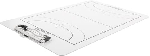 Veemoon Lavagna Tattica Cancellabile per Allenatori di Pallamano, Tabellone Portatile Bifacciale in Pvc Leggero, Lavagna Strategica per Allenamento e Partita