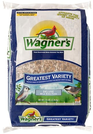 Wagner's 62059 Greatest Variety Blend Wild Bird Food, 16-Pound Bag