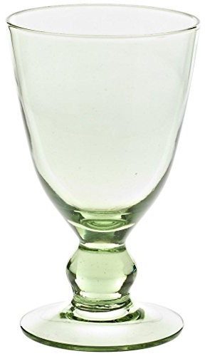 Weinglas Weinkelch Biedermeier Glas Waldglas Grün 220 ml H 14,5 cm Traditioneller Thüringer Style