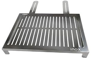DON HIERRO - Parrilla Barbacoa en Acero Inoxidable, Grande, Pescado - verdura. ABRASAME-
