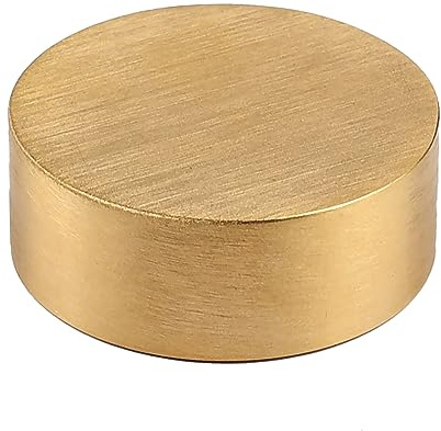 Bohue Paperweight Brass Chinese Calligraphy Paperweight Holding Paper Brass Creative Round Scale Brass Calligraphy Tool Office Supplies