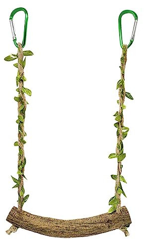 Vogelständer für Papageien, Spielzeug, Holz, Hängebrücke, Vogelkäfig, Vogelbedarf, Trainingsständer, Stockhalter