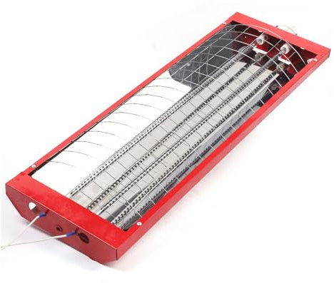 Lámpara de secado de pintura 8 Juegos De Cabina De Horneado En Aerosol De 2KW, Lámpara De Curado De Pintura Infrarroja, Calentador De Luz De Calefacción para pintura de automóviles y pintura de chapa