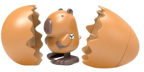 Lpoppcx Juguete De Cuerda - Juguetes Interactivos De Broma | Huevo de Pato de Cuerda Infantil para Bromas,para Niños Y Niñas Preescolar Viaje En Coche Educación En Casa Sala De Juegos Fiesta