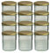 Sturzgläser Lot DE 20 Pots à Confiture en Verre de 350 ML avec couvercles Dorés to 82
