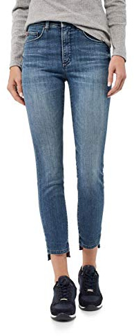 Salsa Secret Glamour Push in Capri Jeans greencaste - Bleu - 35