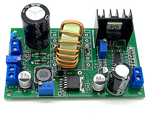 High Voltage DC-DC Boost Converter 12V to 150V-420V 170V 230V 1.25V-12V 6.3V Filament Adjustable Step Up Power Supply 2-Way PSU DC Regulator Module for Tube Preamp/Nixie Tube