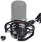 Costruito su misura per HyperX SoloCast Shock Mount, 2025 Aggiornamento Sospensione antivibrazione Supporto elastico Shock Mount Clip Mics Stand Compatibile con SoloCast Microphone