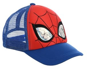 Marvel Spider-Man Gorro para Niños, Gorra de Beisbol 3D Holografico, Gorra de Verano Infantil | Azul
