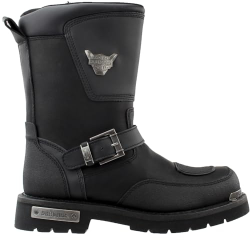 Harley-Davidson Men's Shift Motorcycle Boot,Black,11.5 M US