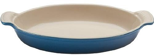 LE CREUSET Stoneware Heritage Oval Au Gratin, 1.7 qt. (11.25), Marseille