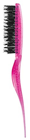 Cricket Amped Up Teasing Hair Brush, Sparkle Pink