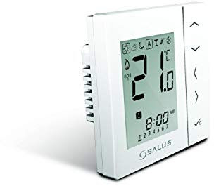 Salus Controls iT600 Funk-Wandthermostat VS10WRF netzbetrieben (redundant) Weiß