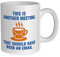 getDigital This Is Another Meeting That Should Have Been An E-Mail Becher - Lustige Kaffeetasse fürs Büro mit doppelseitigem Motiv - 300 ml, Keramik