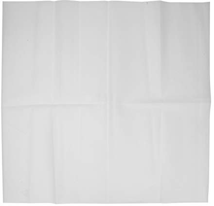 480 x 490 mm weißer Stoff Staubschutzhülle für stereoskopische Mikroskope, wasserdichte Kunststoff-Schutzhülle, Mikroskop-Zubehör